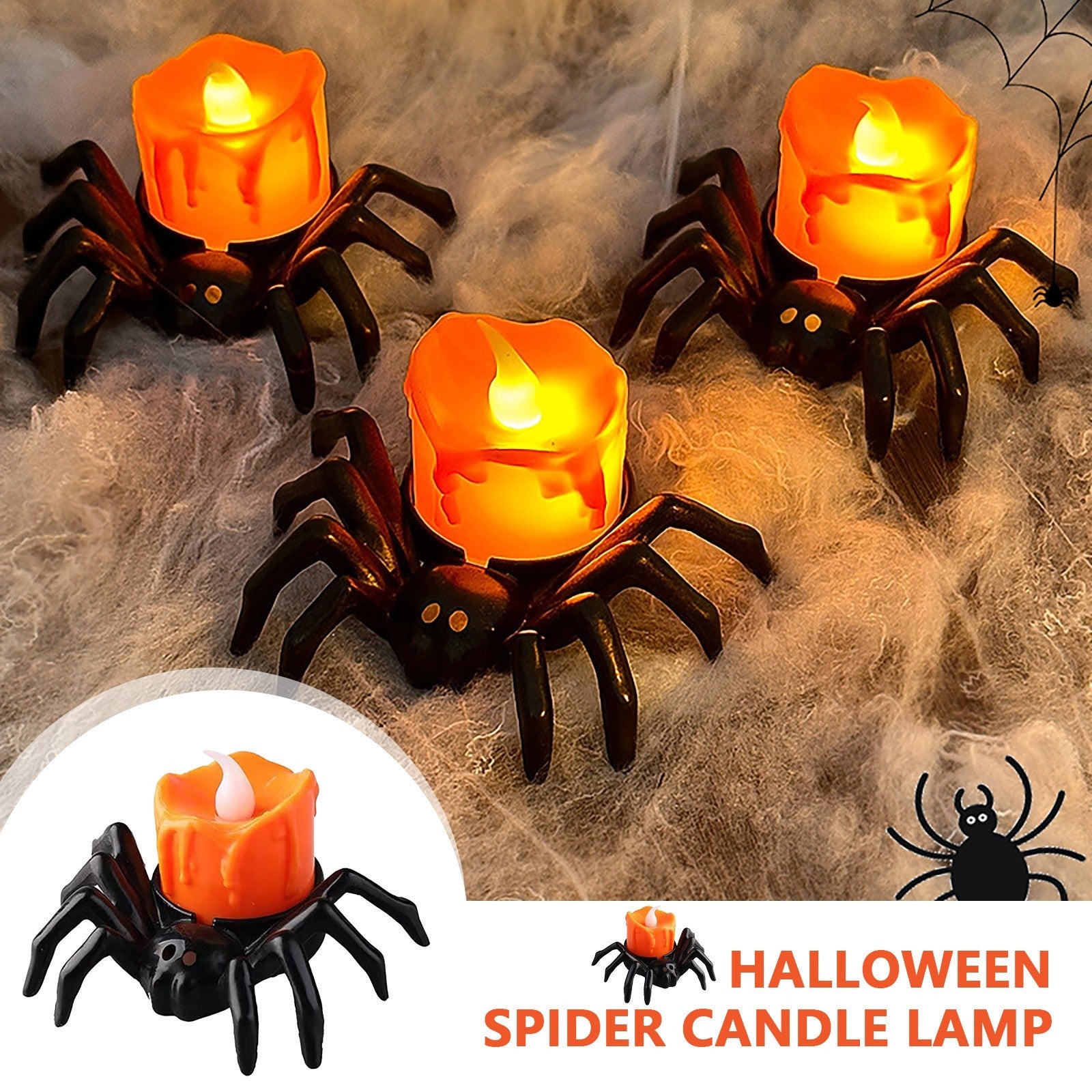 Voltesso Spooky Spider Night Light