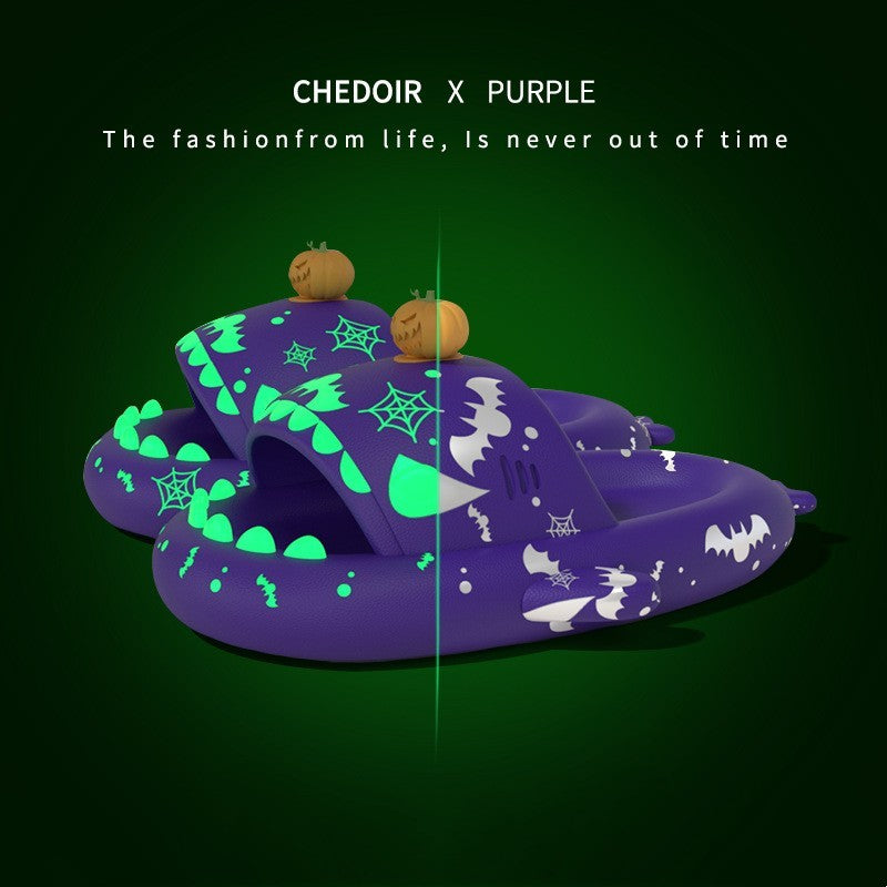 Voltesso Luminous Shark Slippers